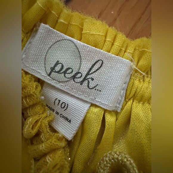 Peek Yellow Floral Tutu Dress - Picture 4 of 4